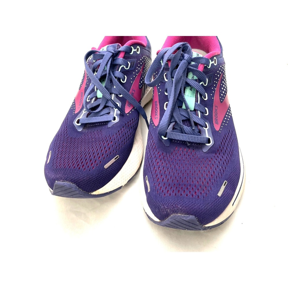 Brooks Adrenaline GTS‎ 22 Women 8.5 Purple Pink Running Shoes 1203531B403 - Picture 4 of 13